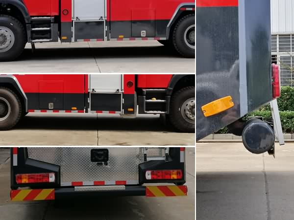 江特牌JDF5314GXFSG160型水罐消防车