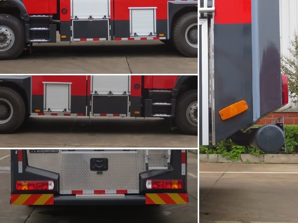 江特牌JDF5204GXFSG80型水罐消防车