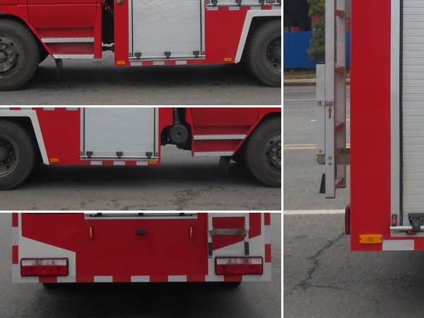 江特牌JDF5102GXFSG40型水罐消防车