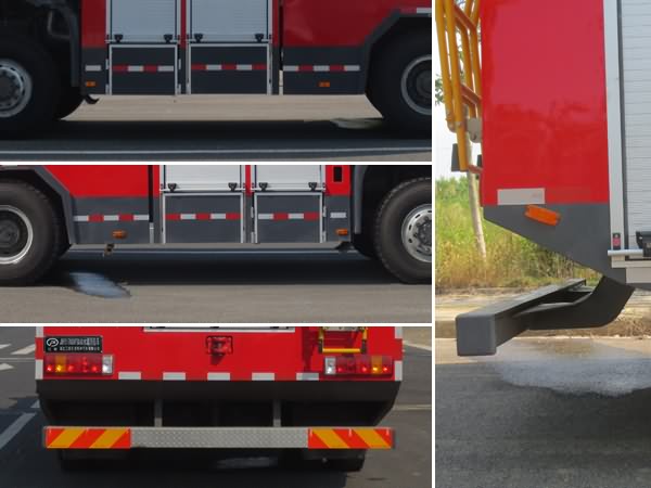 江特牌JDF5170GXFSG60型水罐消防车
