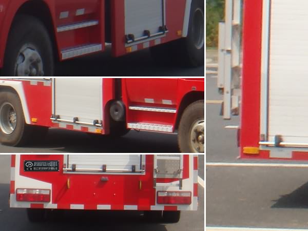 江特牌JDF5080GXFSG30/A型水罐消防车