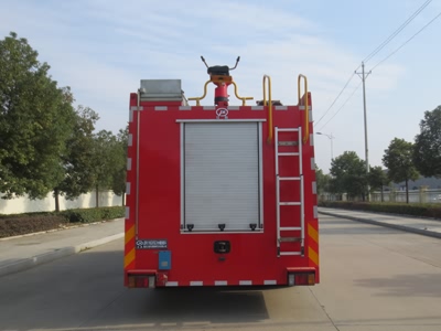 江特牌JDF5170GXFSG70型水罐消防车